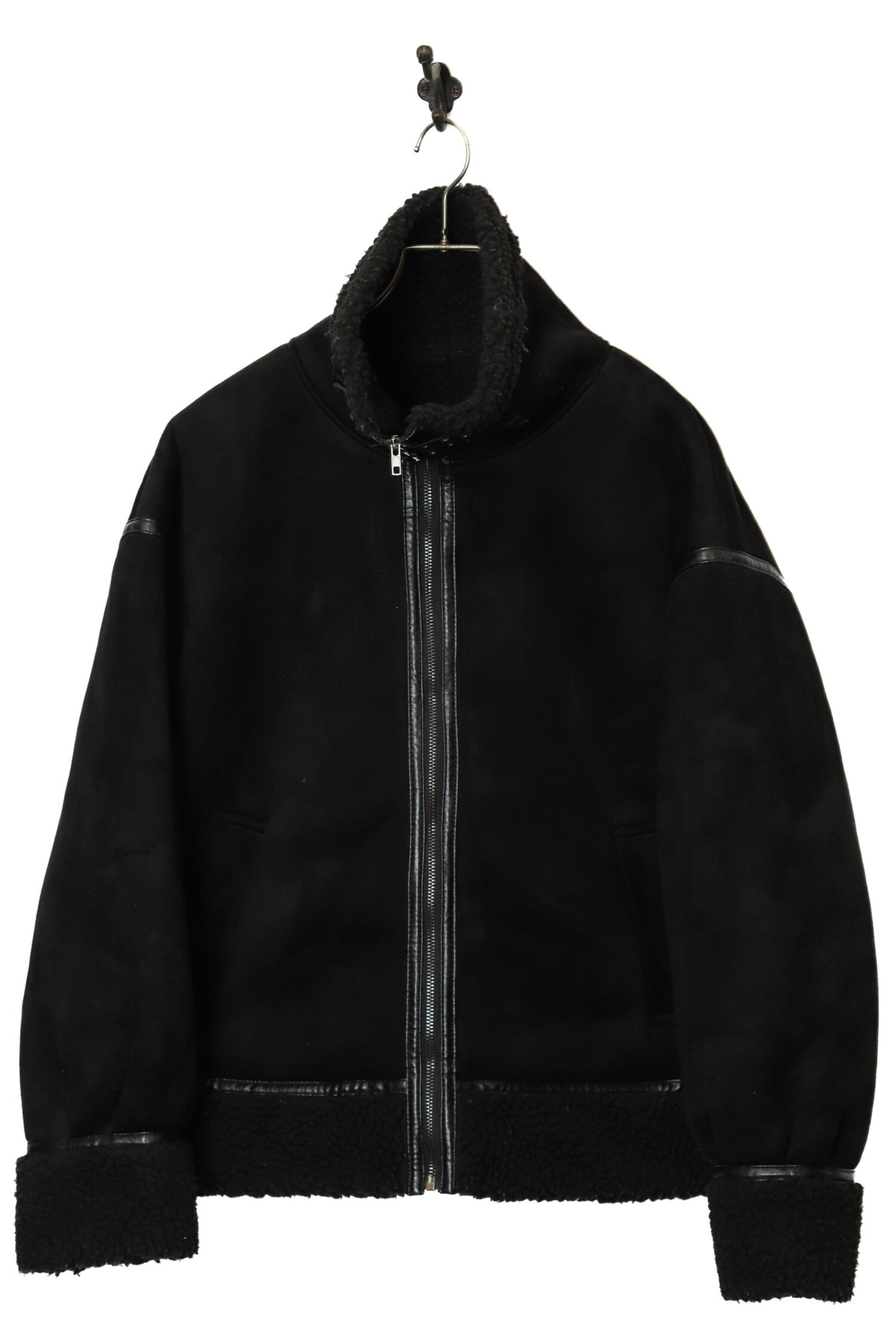 VINTAGE B-3 FAKE MOUTON JACKET/XL