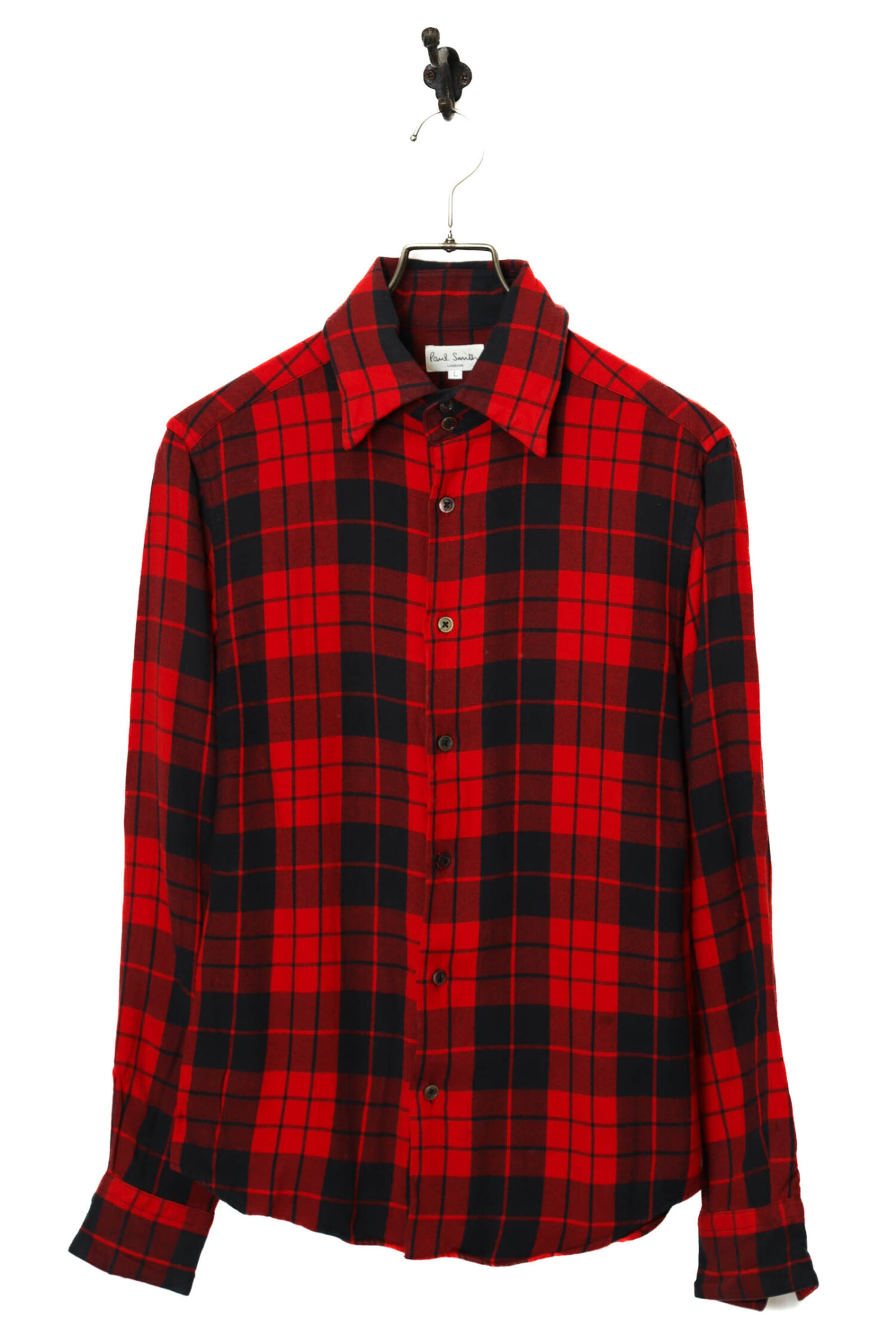 USED PAUL SMITH CHECK SHIRT/L