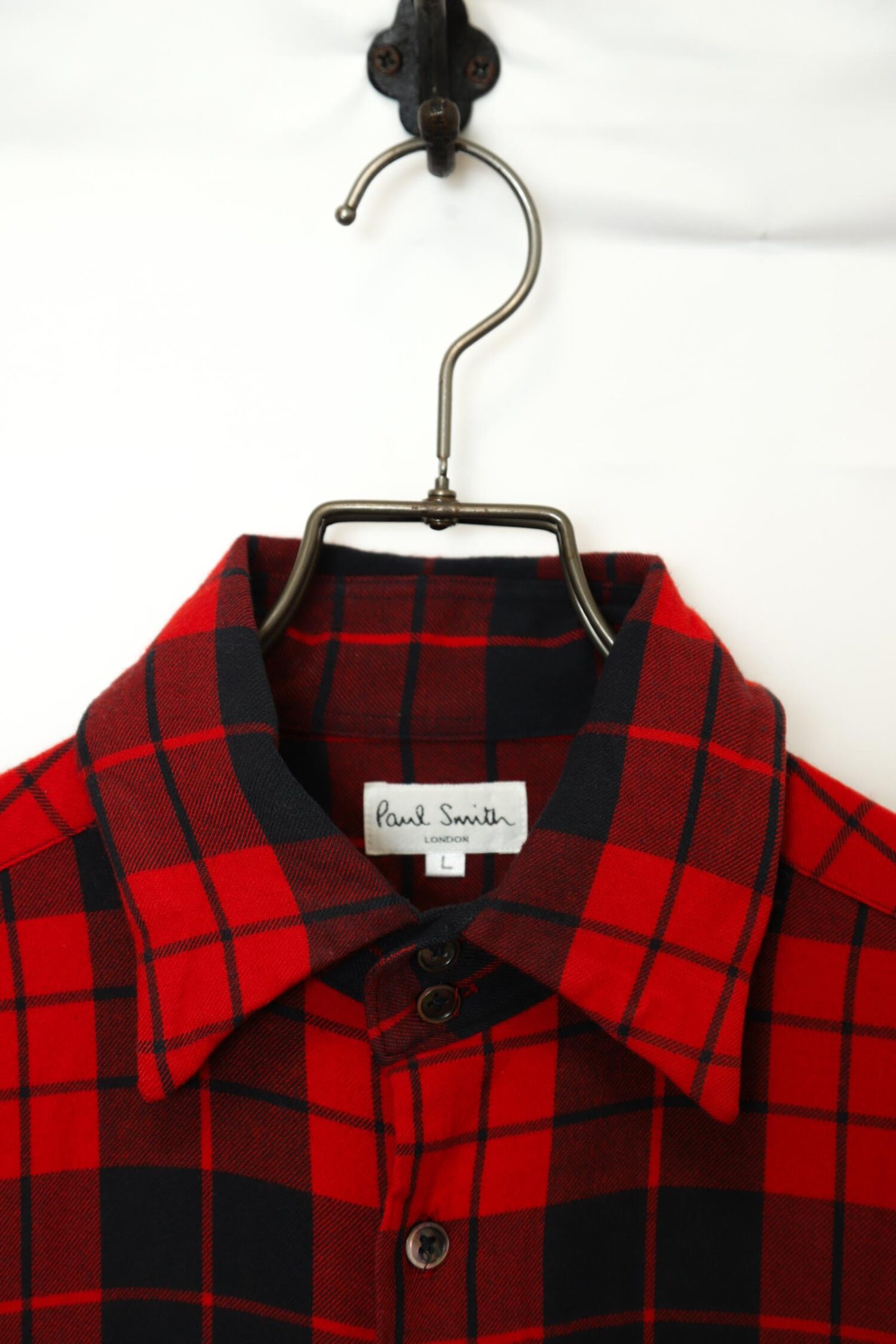 Alternative view of USED PAUL SMITH CHECK SHIRT/L
