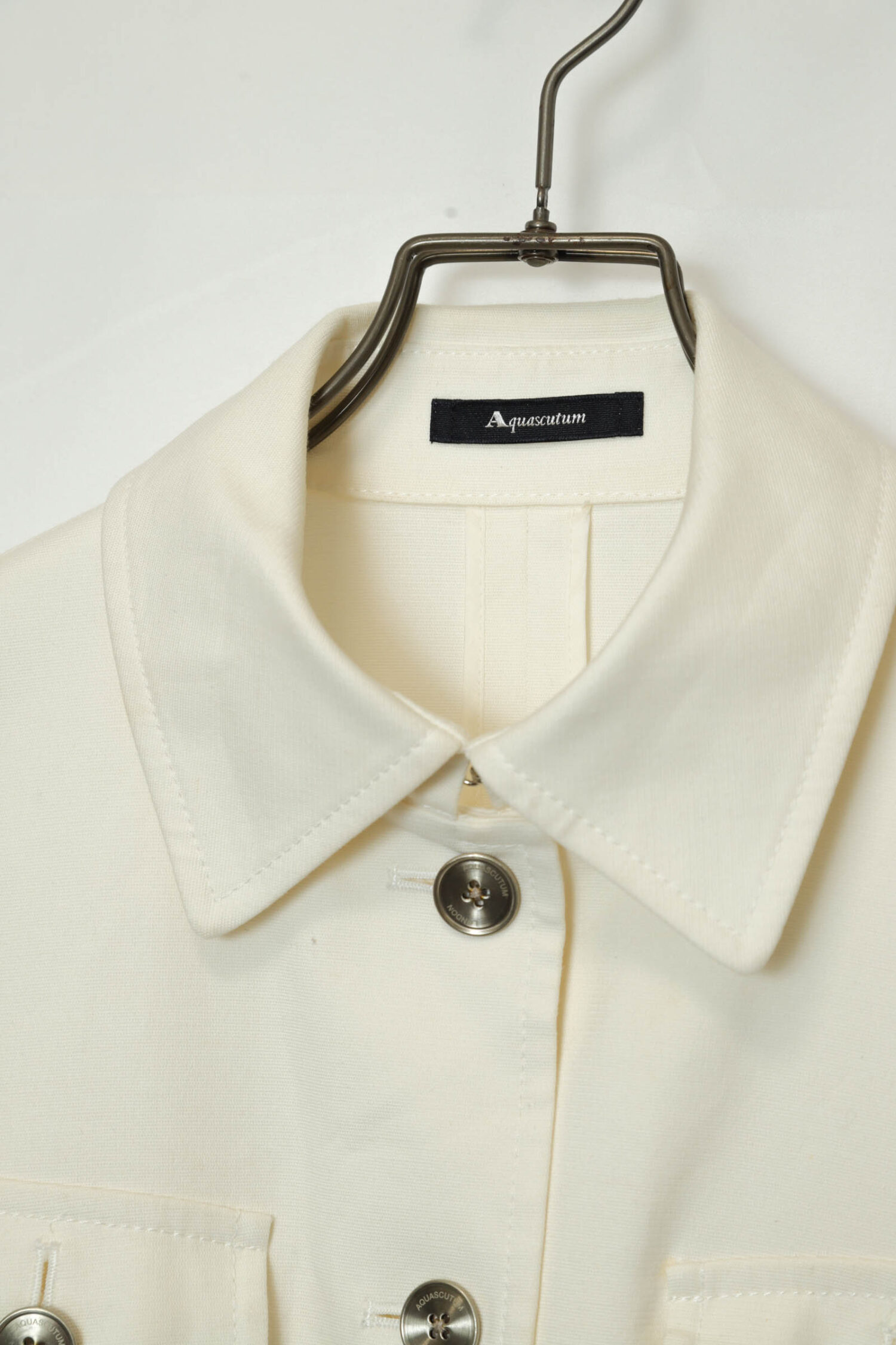 Alternative view of USED AQUASCUTUM COTTON LINEN JACKET/M