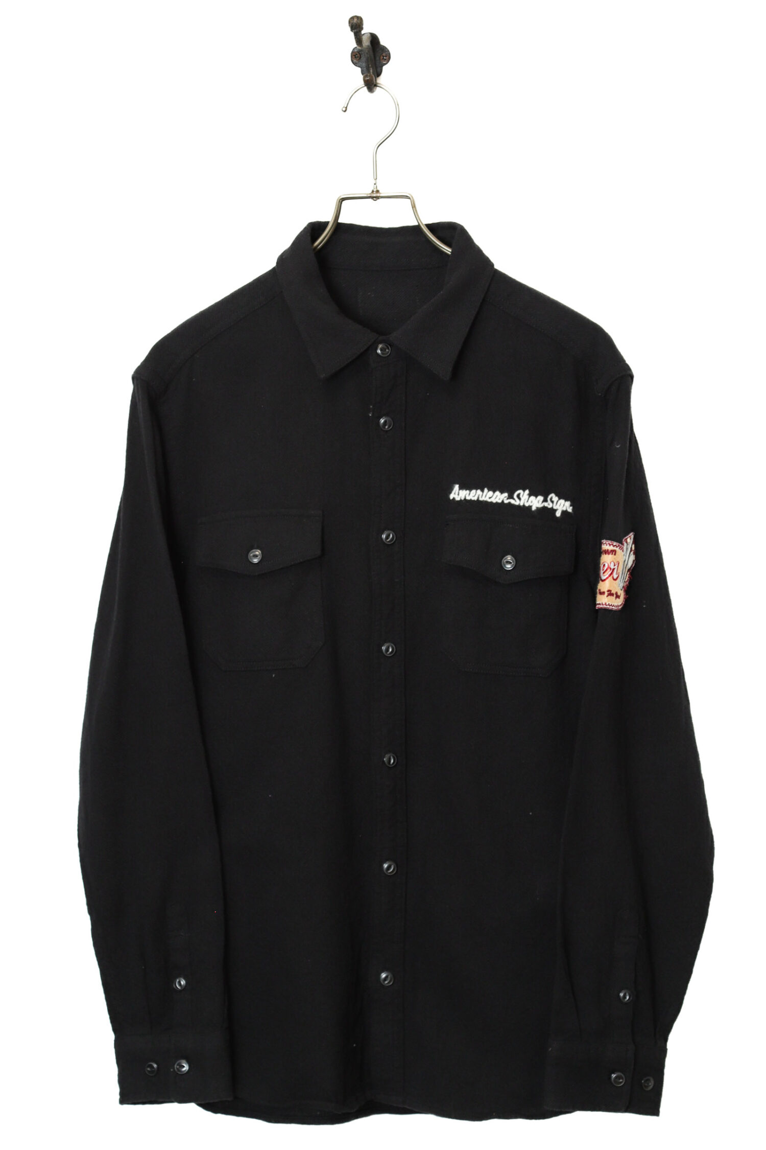 VINTAGE EMBROIDERY SHIRT/M