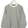 VINTAGE PATTERN KNITED SWEATER/L
