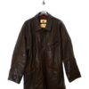 VINTAGE LAMB SHRINK LEATHER JACKET/L