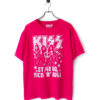 USED BANT T-SHIRT/KISS/L