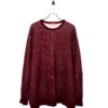 USED BIRD'S EYE KNIT SWEATER/XL