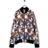 USED FLOWER PRINTED BOMBER JACKET/M