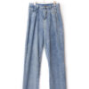 USED PLEATED DENIM/W80