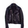VINTAGE LEATHER RIDERS JACKET/M