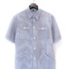Vintage Seersucker Shirt/M