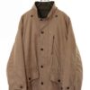 VINTAGE STAND COLLAR SUEDE JACKET/XL