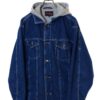 VINTAGE PARKA DENIM JACKET/L