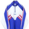 90'S ADIDAS HALF ZIP TRACK JACKET/M
