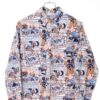 USED PRINTED SHIRT/CAPTAIN SANTA/S