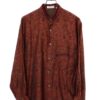 VINTAGE BAND COLLAR SHIRT/M