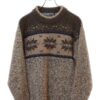 VINTAGE MOCK NECK SWEATER/MADE IN NEW ZEALAND/M