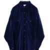 VINTAGE VELVET SHIRT/L