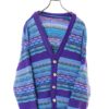 VINTAGE KNITTED CARDIGAN/L