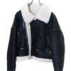 VINTAGE MOUTON RIDERS JACKET/M