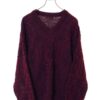 VINTAGE V NECK WOOL KNITTED SWEATER/L