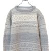 VINTAGE WOOL KNITTED SWEATER/L