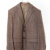 VINTAGE CHECK TAILORED JACKET/L
