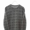 VINTAGE PATTERNED KNITTED SWEATER/M