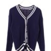 VINTAGE KNITTED CARDIGAN/M