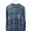 VINTAGE PATTERNED KNITTED SWEATER/M