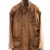 VINTAGE SHEEP LEATHER JACKET/L