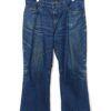 USED DENIM FLARE PANTS/DOLCH&GABBANA/W86