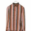 USED STRIPED SHIRT/A.P.C./MADE IN FRANCE/S