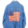 VINTAGE DESIGN DENIM JACKET/L