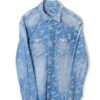 VINTAGE WESTERN DENIM SHIRT/L