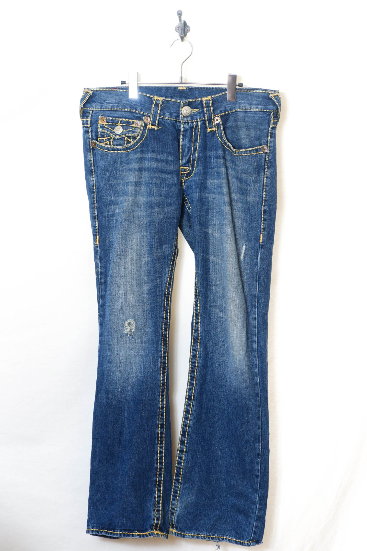 USED DENIM PANTS/TRUE RELIGION/W90