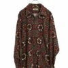 VINTAGE PRINTED SHIRT/MADE IN FRANCE/XL
