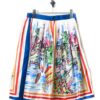 VINTAGE PRINTED SKIRT/W64