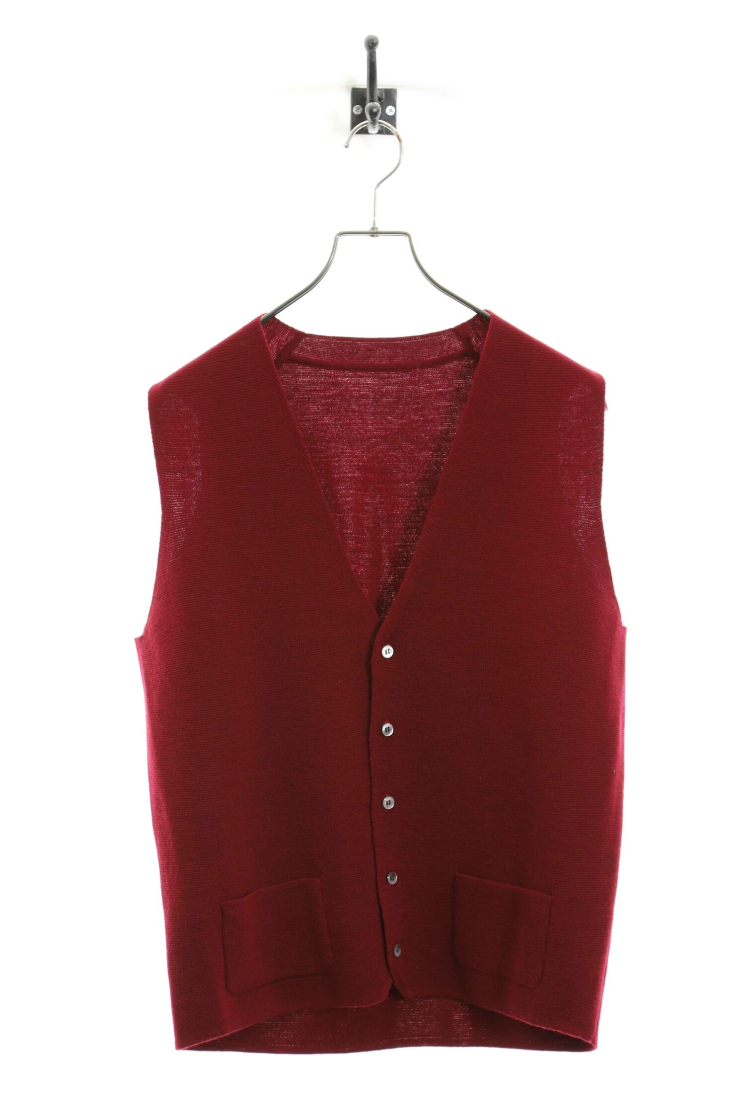 VINTAGE WOOL VEST/M