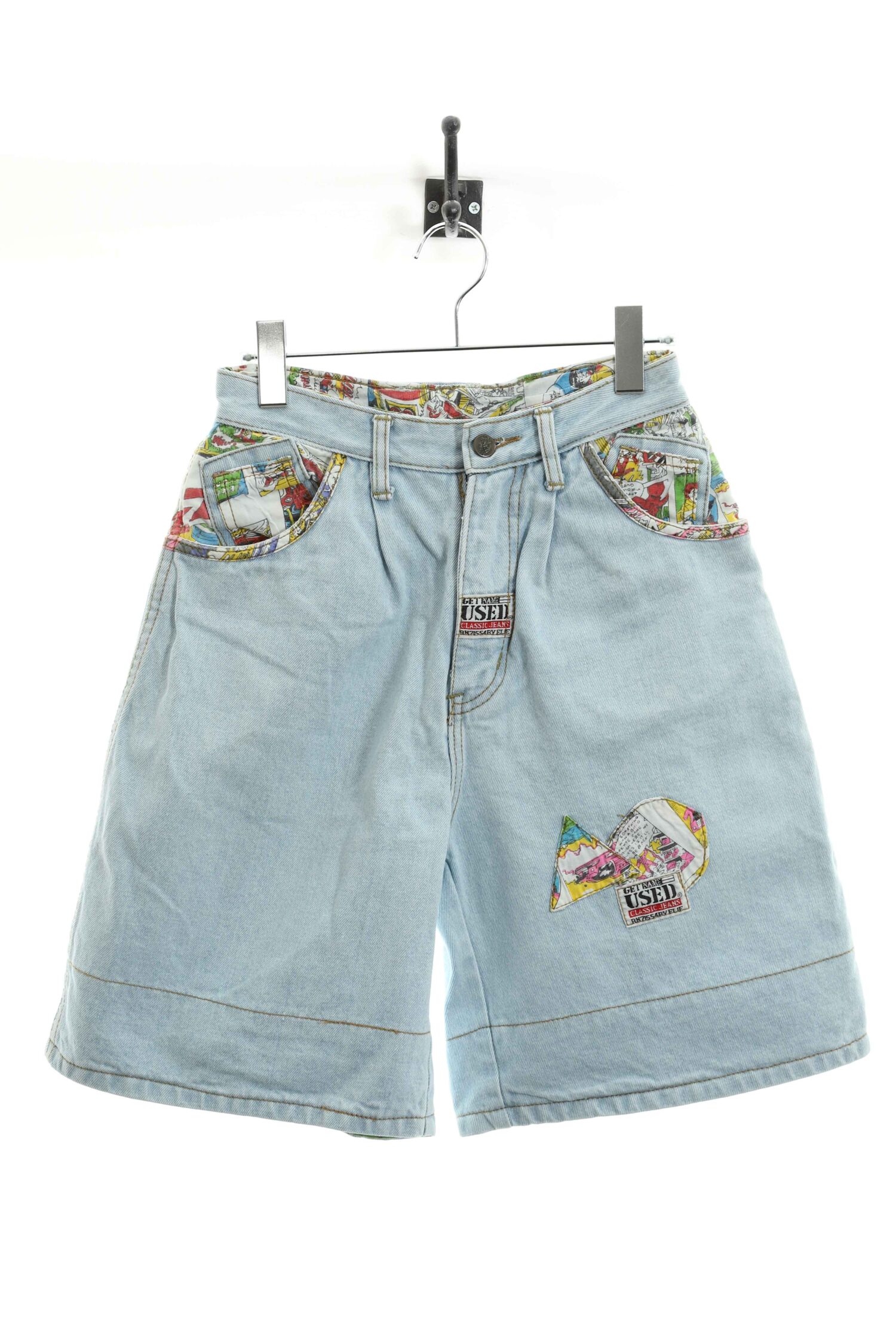 VINTAGE DESIGN COTTON SHORTS/W70