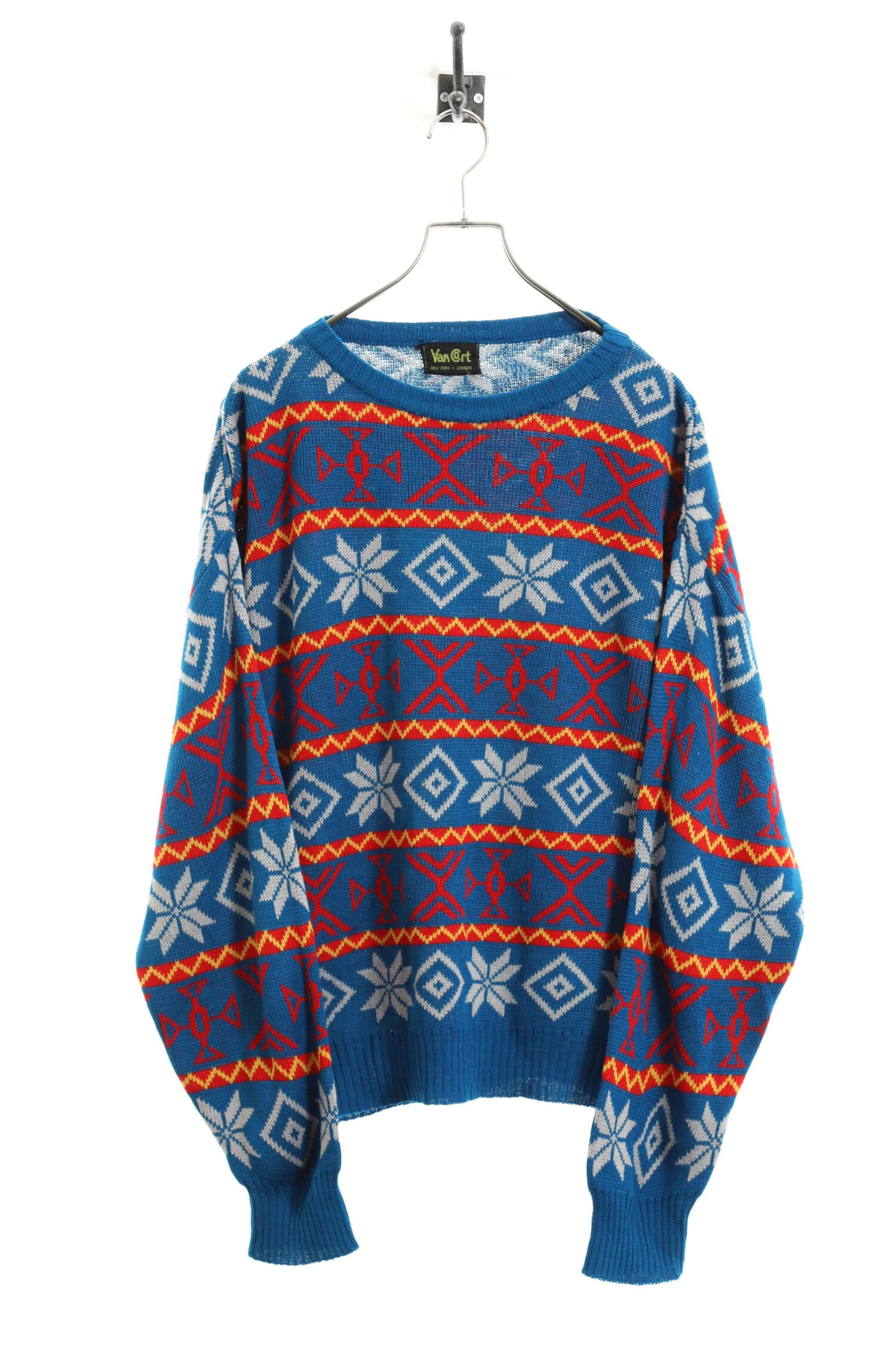VINTAGE KNITTED SWEATER/XL