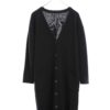 VINTAGE LONG KNITTED CARDIGAN/L