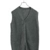 VINTAGE KNITTED VEST CARDIGAN/M