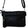 VINTAGE FAKE LEATHER SHOLDER BAG