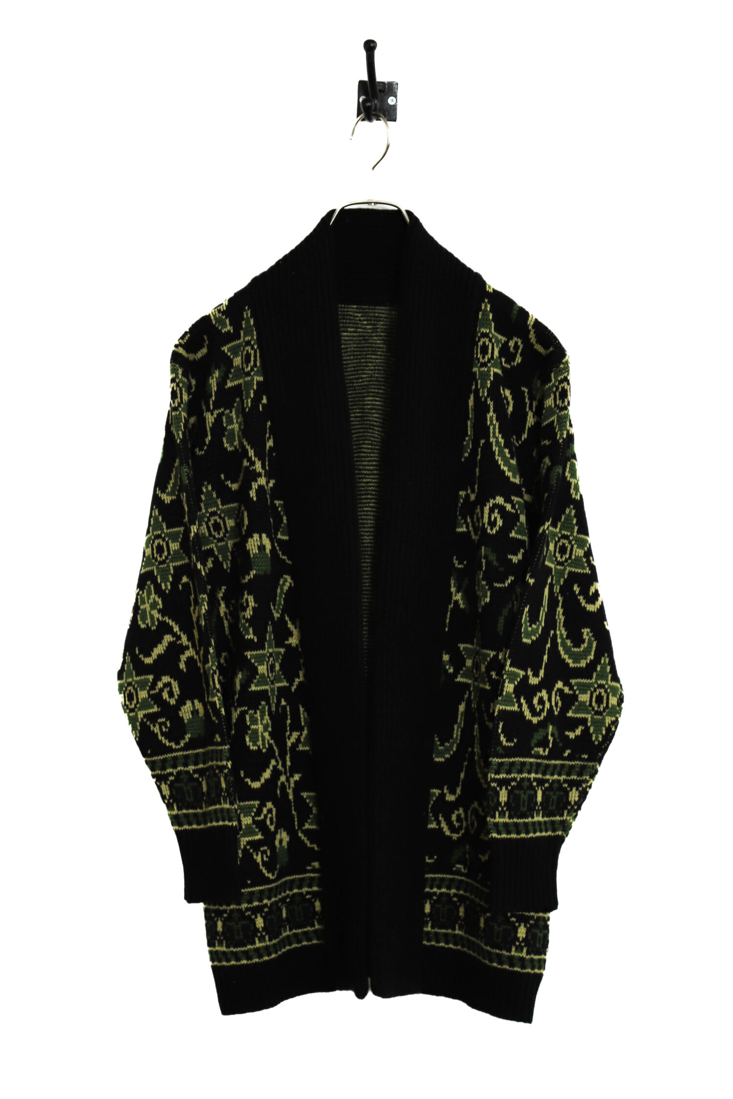 VINTAGE KNITTED CARDIGAN/XL