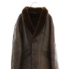 VINTAGE LAMB LEATHER MOUTON JACKET/XL
