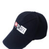 USED DIESEL BLACK DENIM BASEBALL CAP