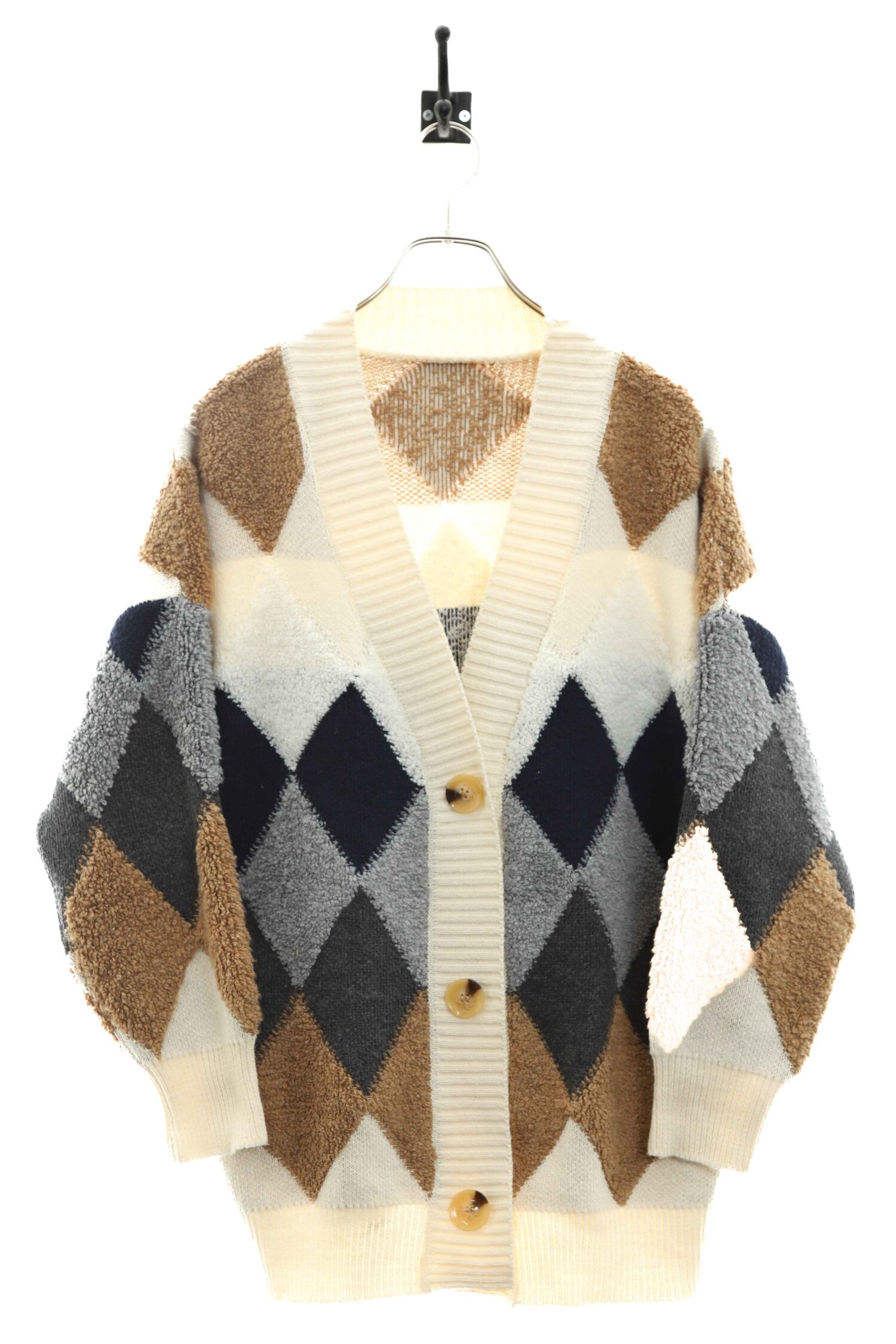 VINTAGE KNIT CARDIGAN/XL
