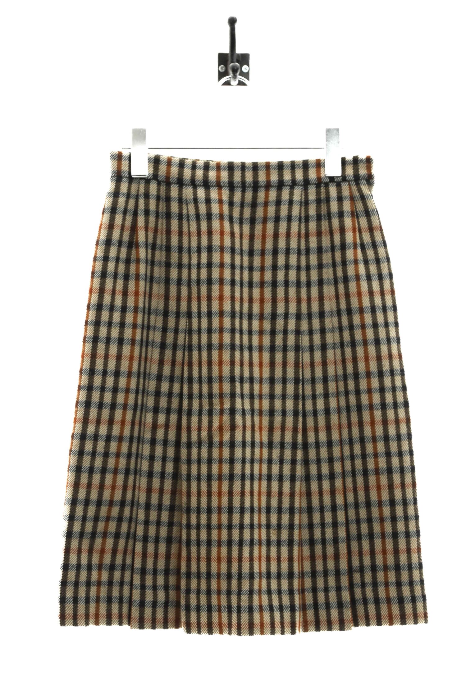USED CHECK SKIRT/DAKS/W63