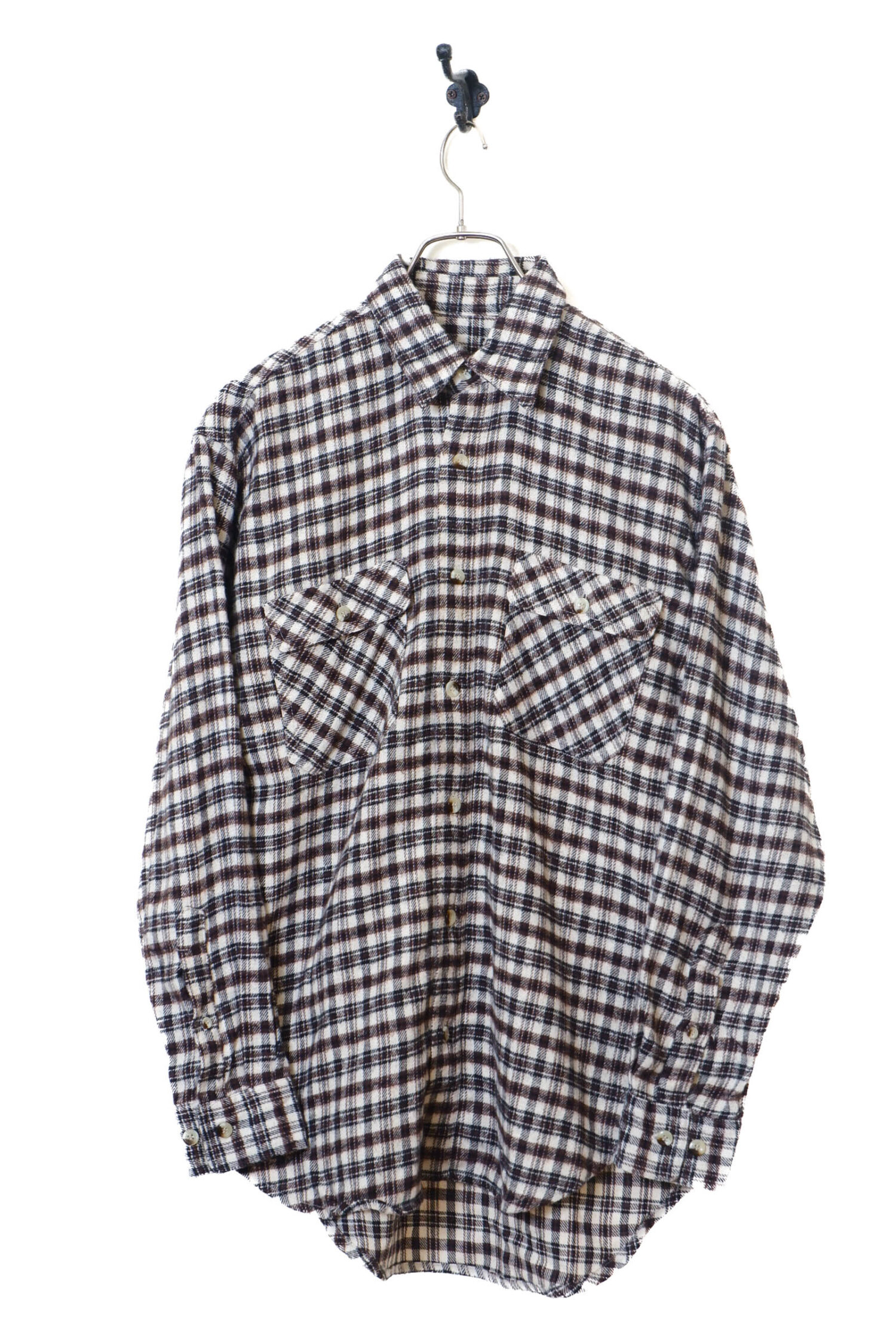 VINTAGE CHECK SHIRT/M