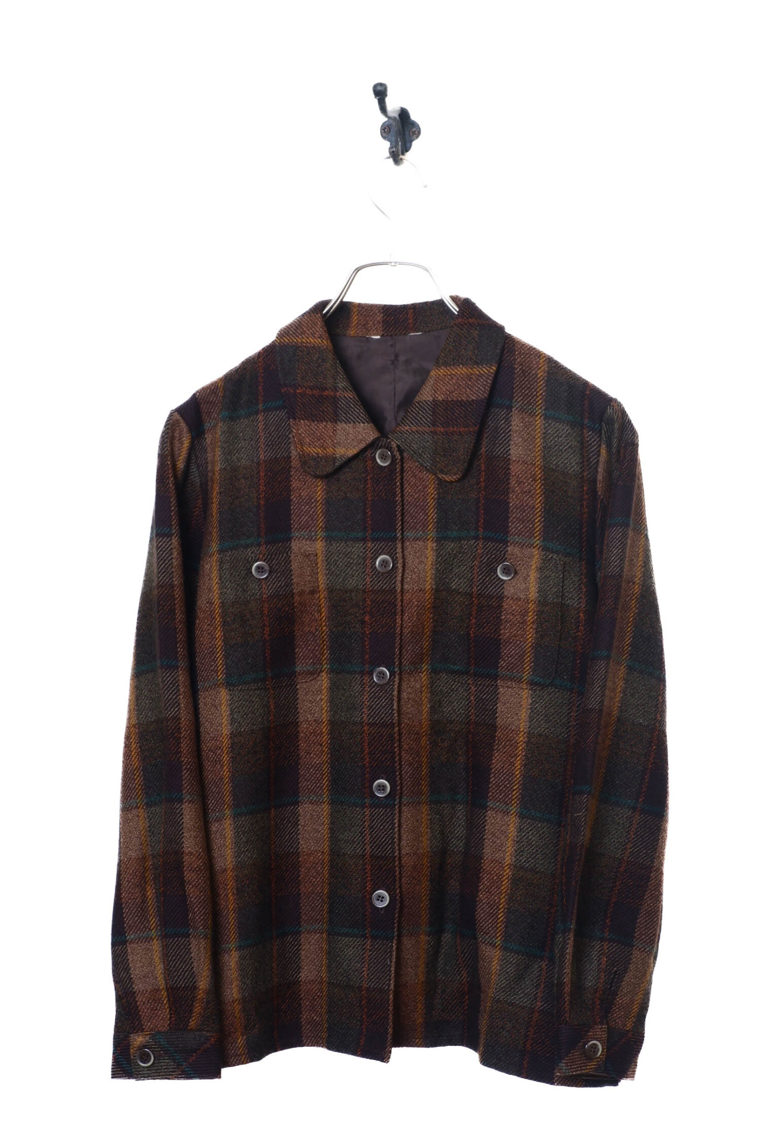 VINTAGE CHECK SHIRT/S