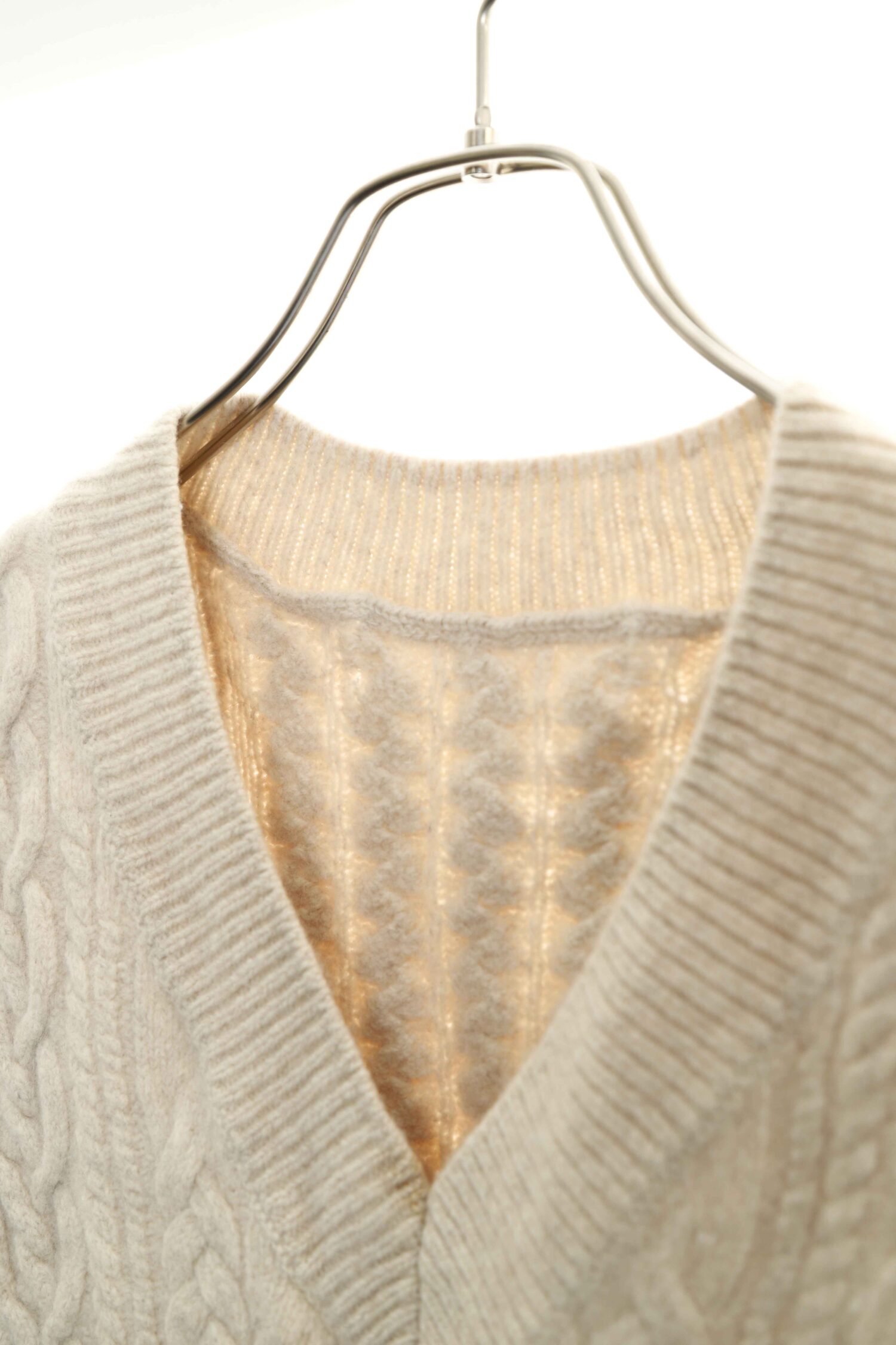 Alternative view of VINTAGE KNITED VEST/M